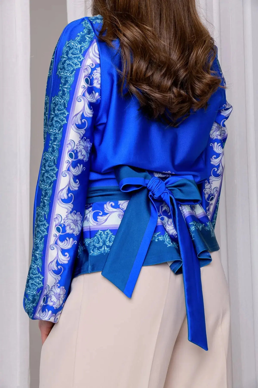 Blue blouse Miriam Swimwear