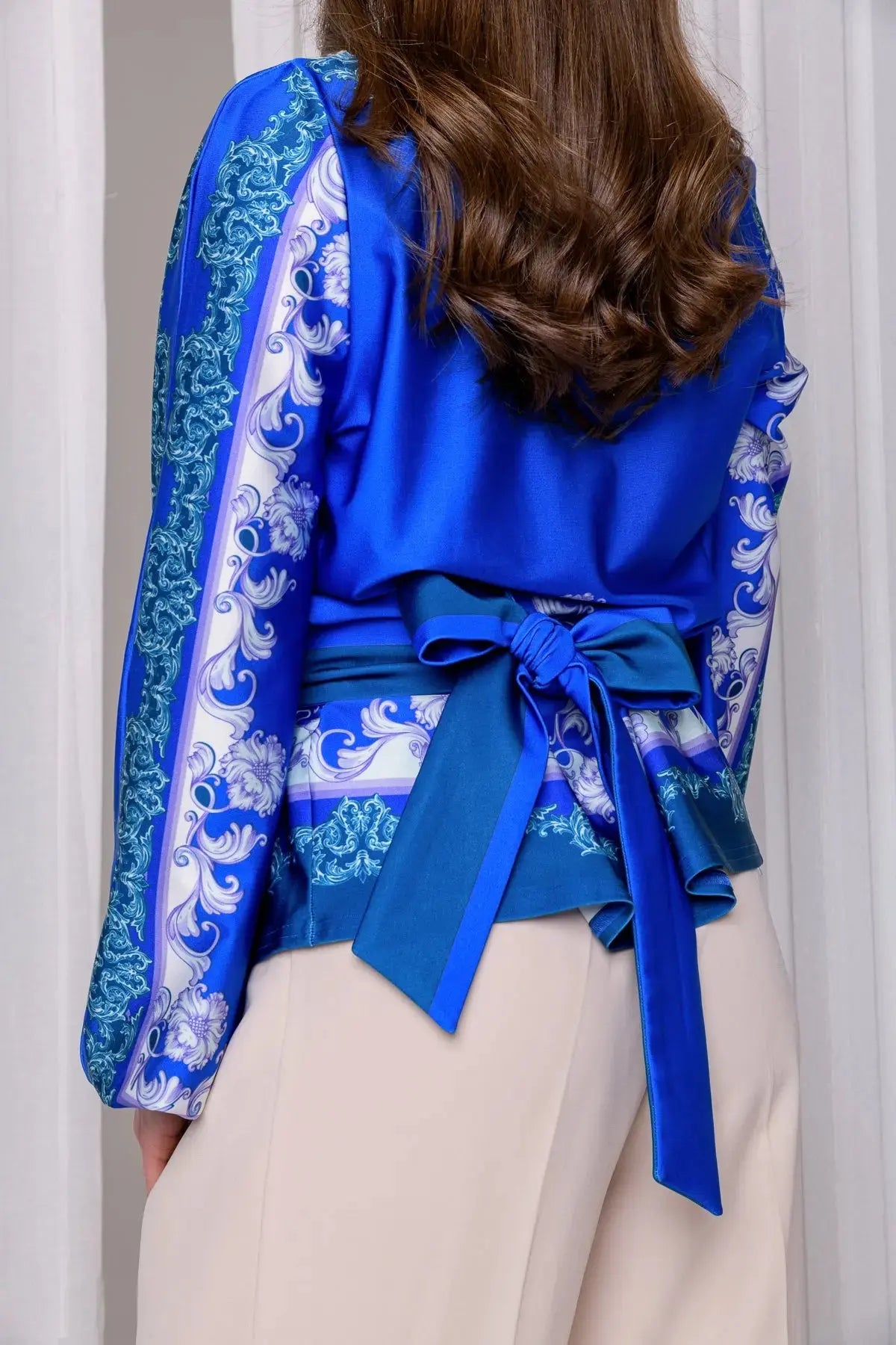 Blue blouse Miriam Swimwear