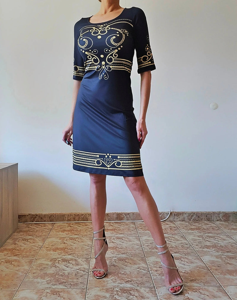 Dress Golden Queen Miriam Swimwear