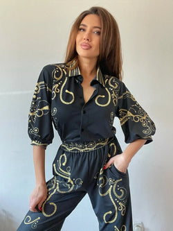 🎁 Shirt Golden Lady (100% off) Miriam Swimwear