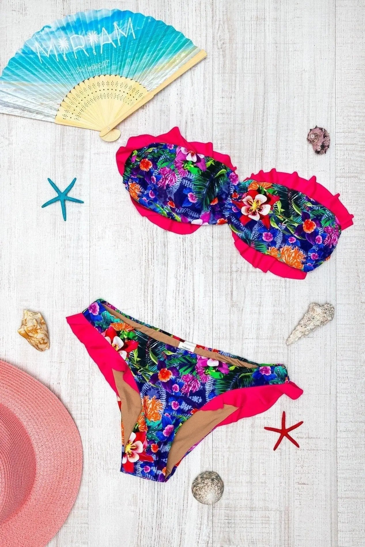 Bikini CARMEN MAGANDA SWIMWEAR(BLUE) Miriam Swimwear