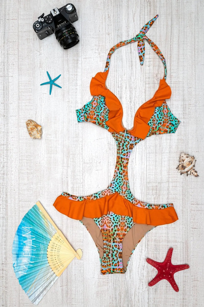 Trikini Jay Amari Swimwear(tiger) Miriam Swimwear